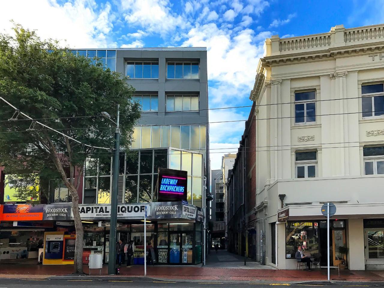 Albergue Laneway Backpackers Wellington Exterior foto